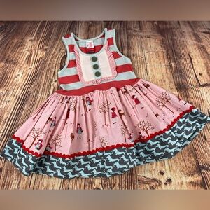 Matilda Jane Clothing Tuney Tank + Little Red Riding Hood Custom ConversionDress